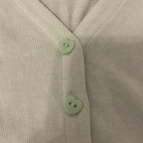 Forever 21 light green button up - Picture 3 of 3
